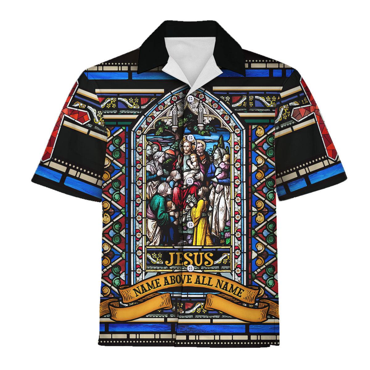 Jesus Name Above All Name Christianity Religion Hawaiian Shirt