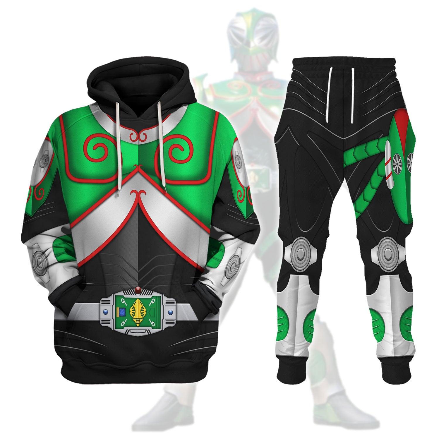 Kamen Rider Camo Cosplay Costumes Hoodies Sweatshirt T-shirt Tracksuit