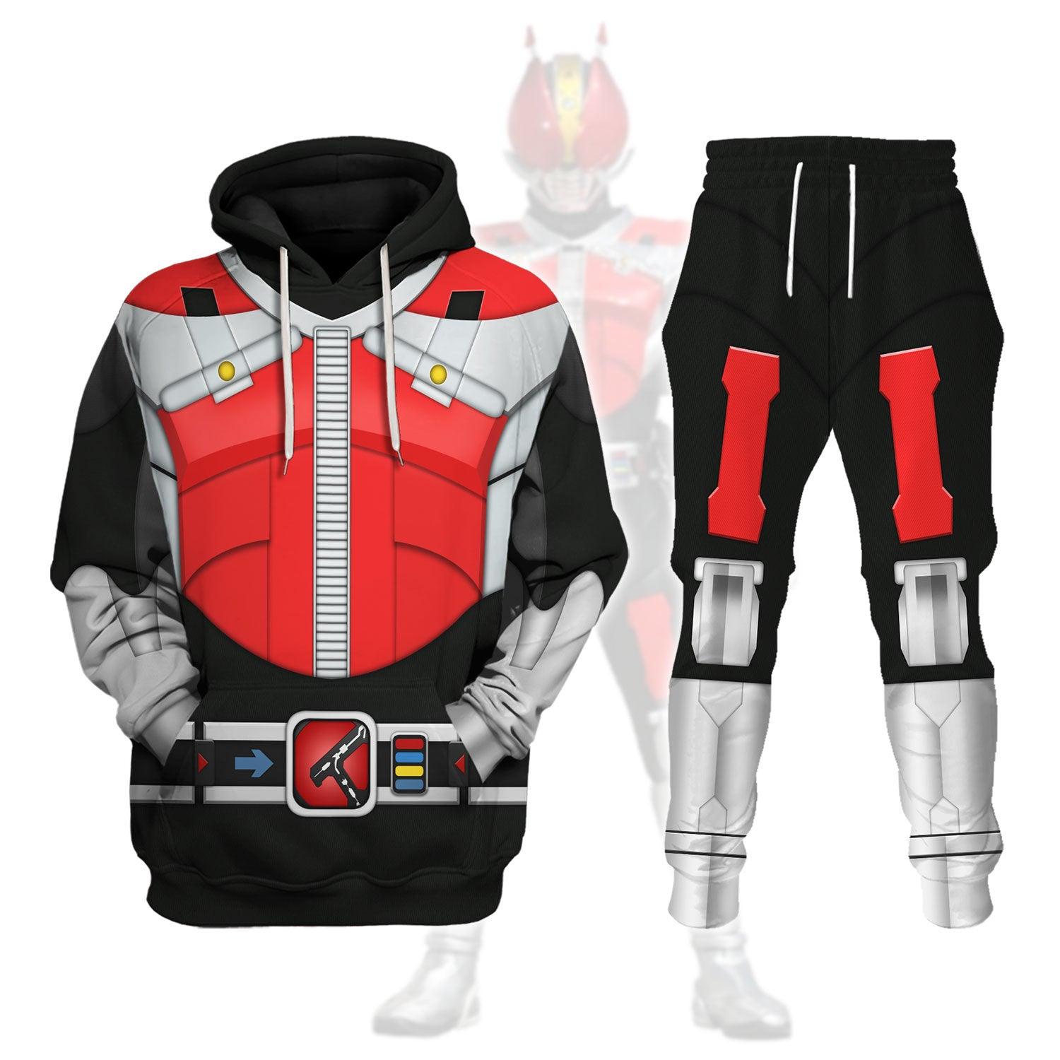 Kamen Rider Den-O Cosplay Costumes Hoodies Sweatshirt T-shirt Tracksuit