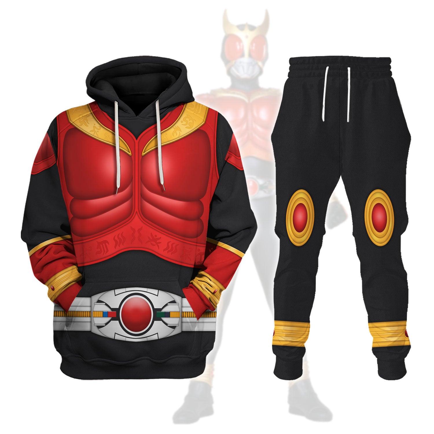 Kamen Rider Kuuga Cosplay Costumes Hoodies Sweatshirt T-shirt Tracksuit