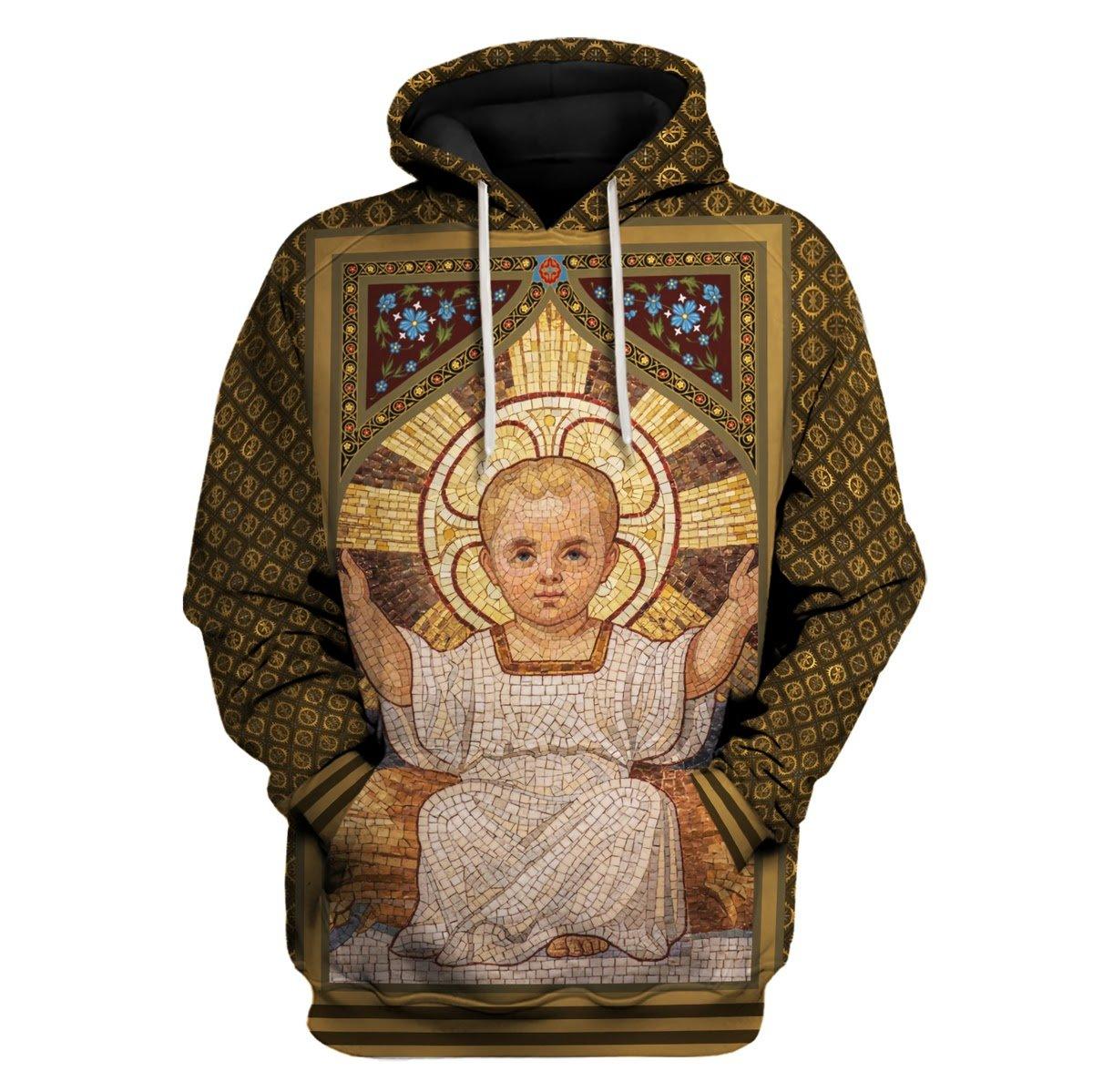 Kid Jesus Costume Hoodie Sweatshirt T-Shirt Apparel