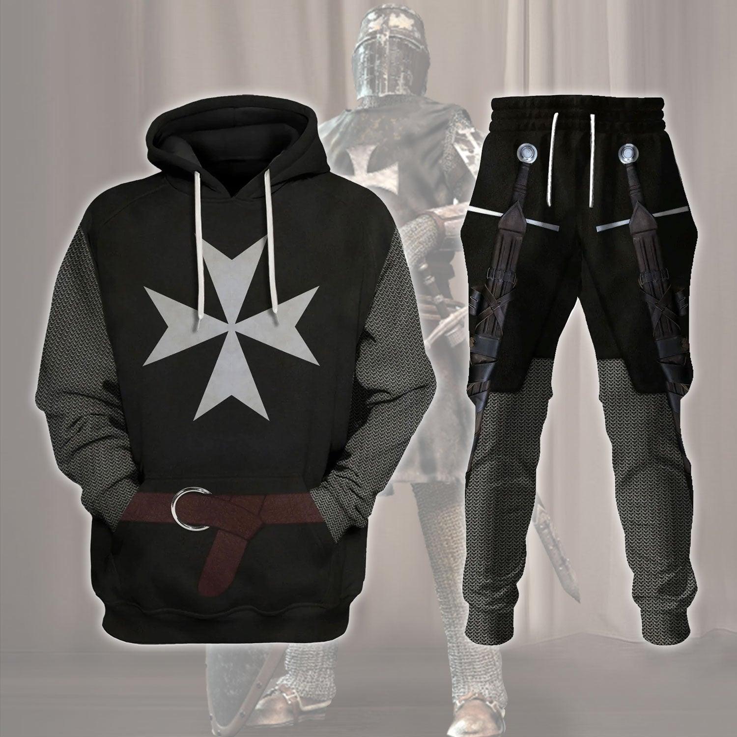 Knight Hospitaller Costume Hoodie Sweatshirt T-Shirt Tracksuit