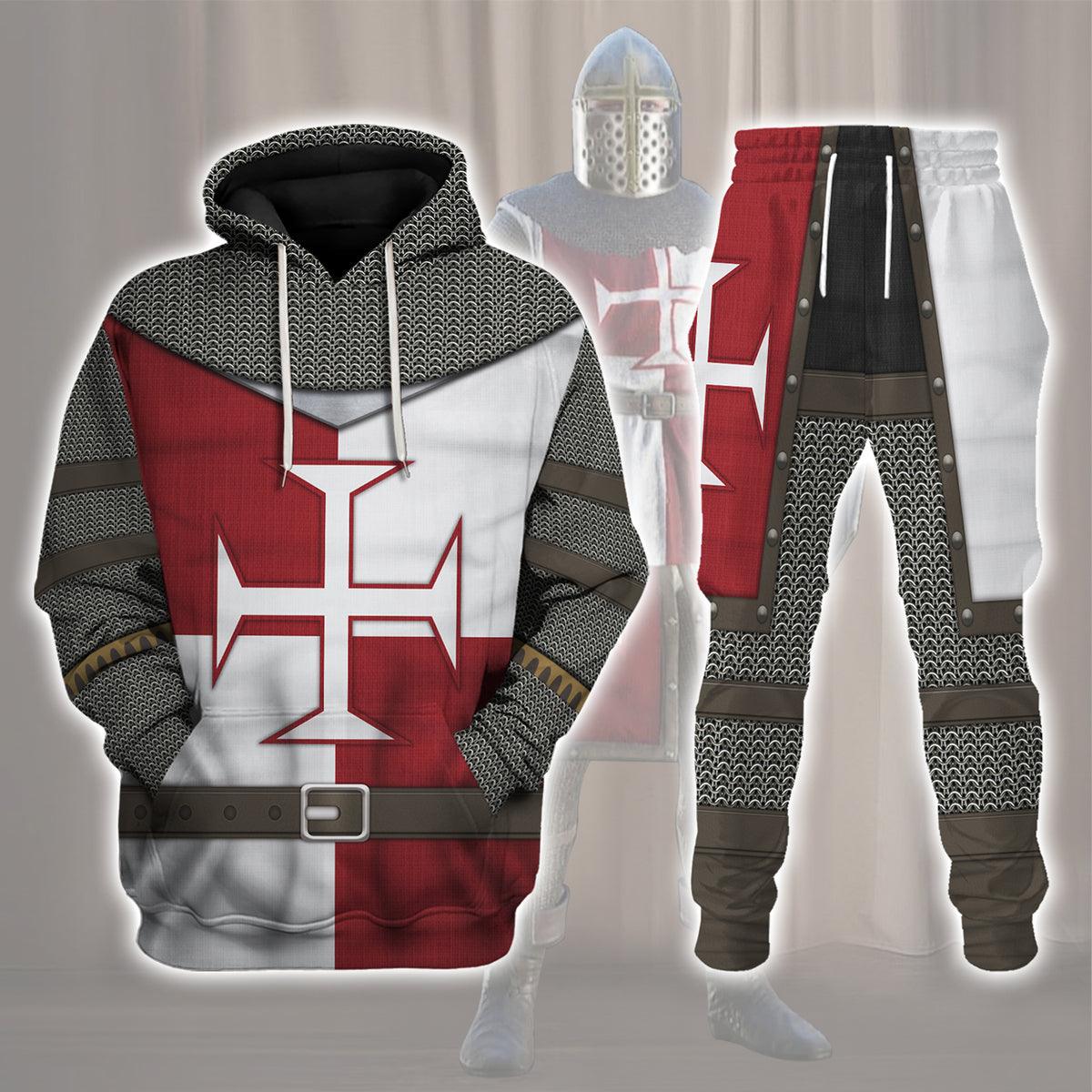 Knights of Holy Kingdoms of Tripoli Costume Hoodie Sweatshirt T-Shirt Tracksuit