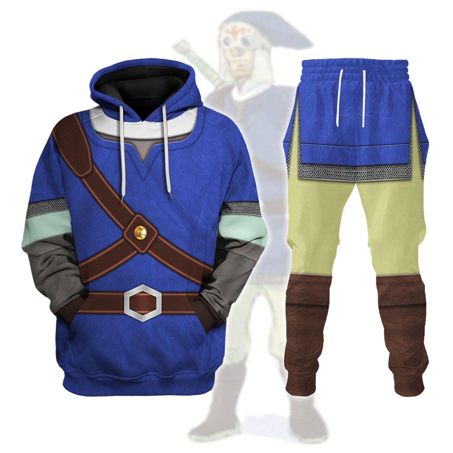 Knights of Skyloft Blue Unisex Hoodie Sweatshirt T-shirt Sweatpants Cosplay