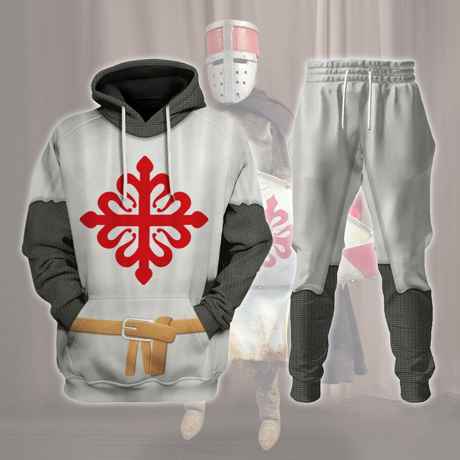 Knights With The Order Of Calatrava Costume Hoodie Sweatshirt T-Shirt Tracksuit