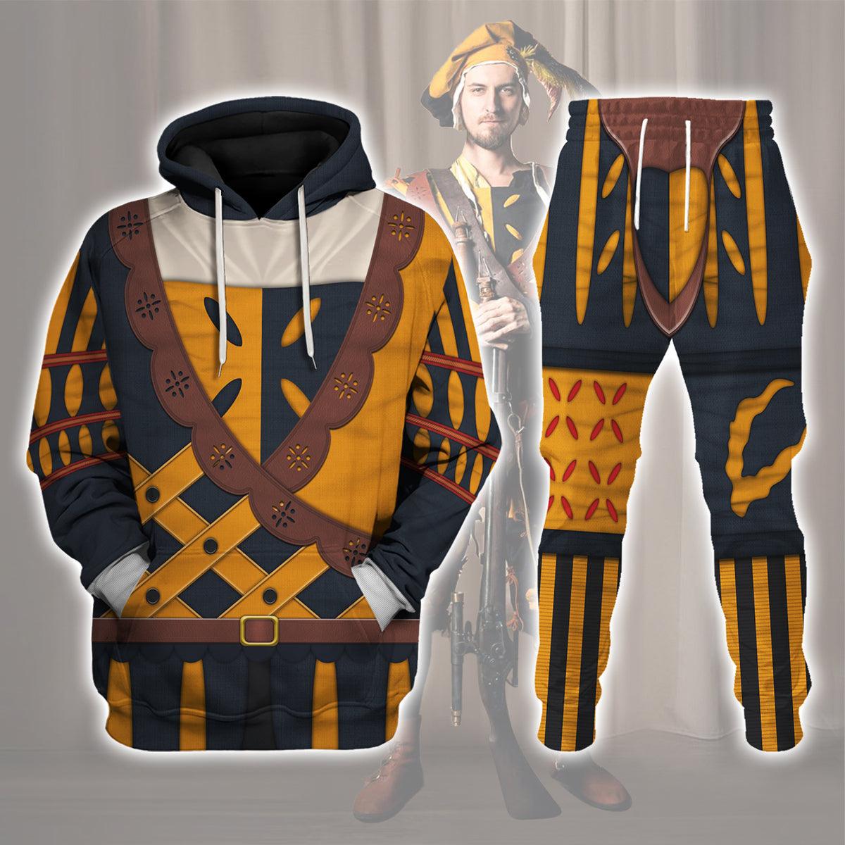 Landsknecht Costume Hoodie Sweatshirt T-Shirt Tracksuit