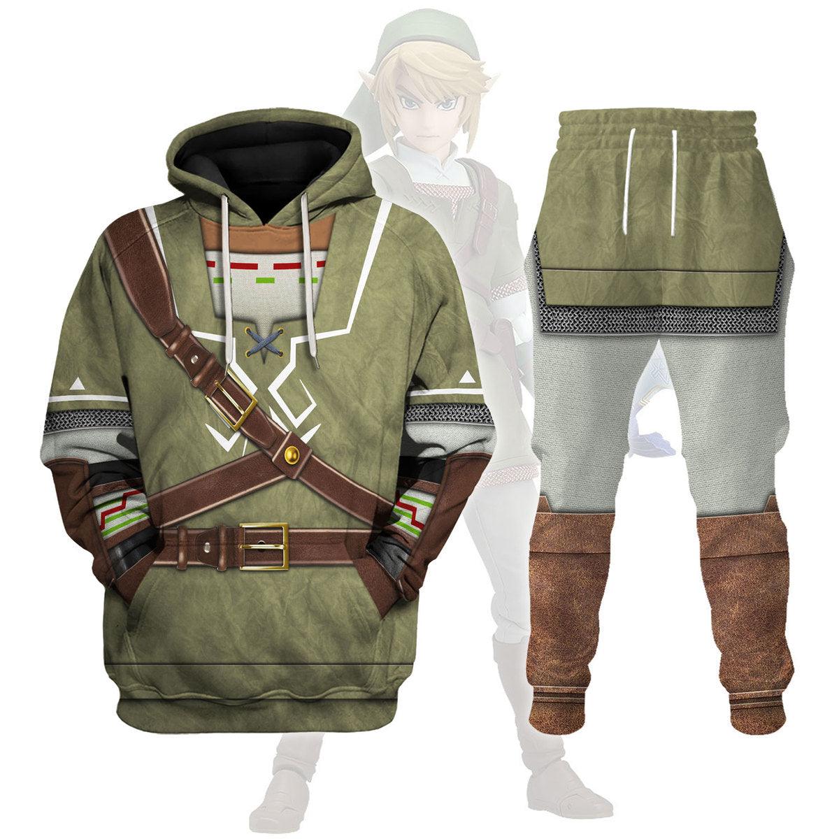 Link Attire Unisex Hoodie Sweatshirt T-shirt Sweatpants Cosplay