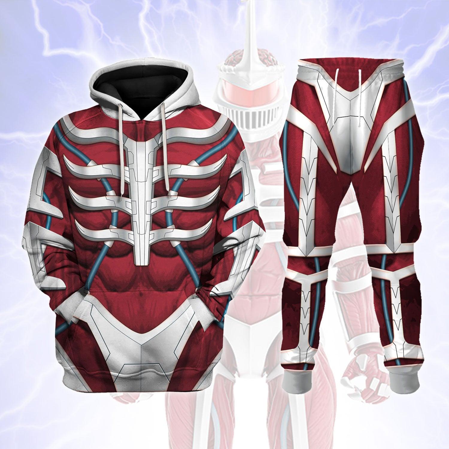 Lord Zedd Mighty Morphin Hoodies Sweatshirt T-shirt Hawaiian Tracksuit