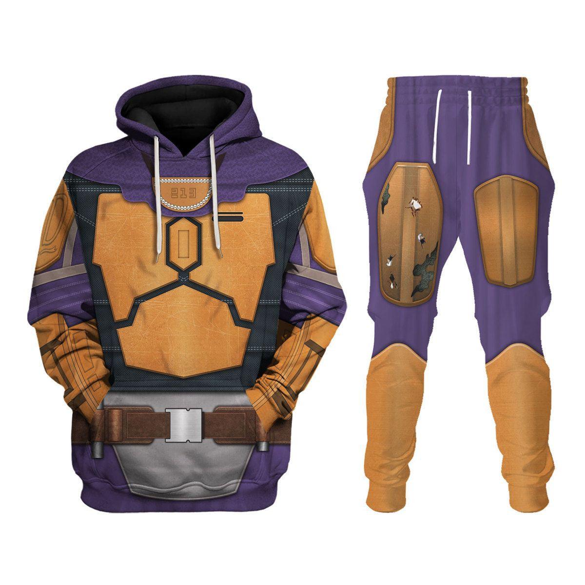 Mandalorian SD Costume Hoodie Sweatshirt T-Shirt Sweatpants