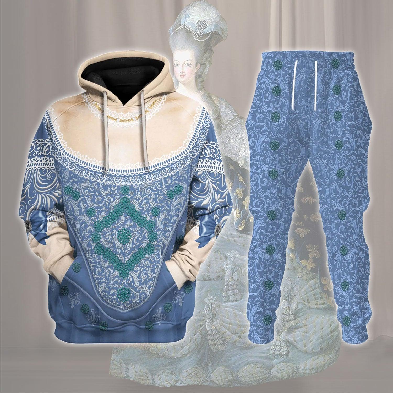 Marie Antoinette – Queen of France Costume Hoodie Sweatshirt T-Shirt Tracksuit