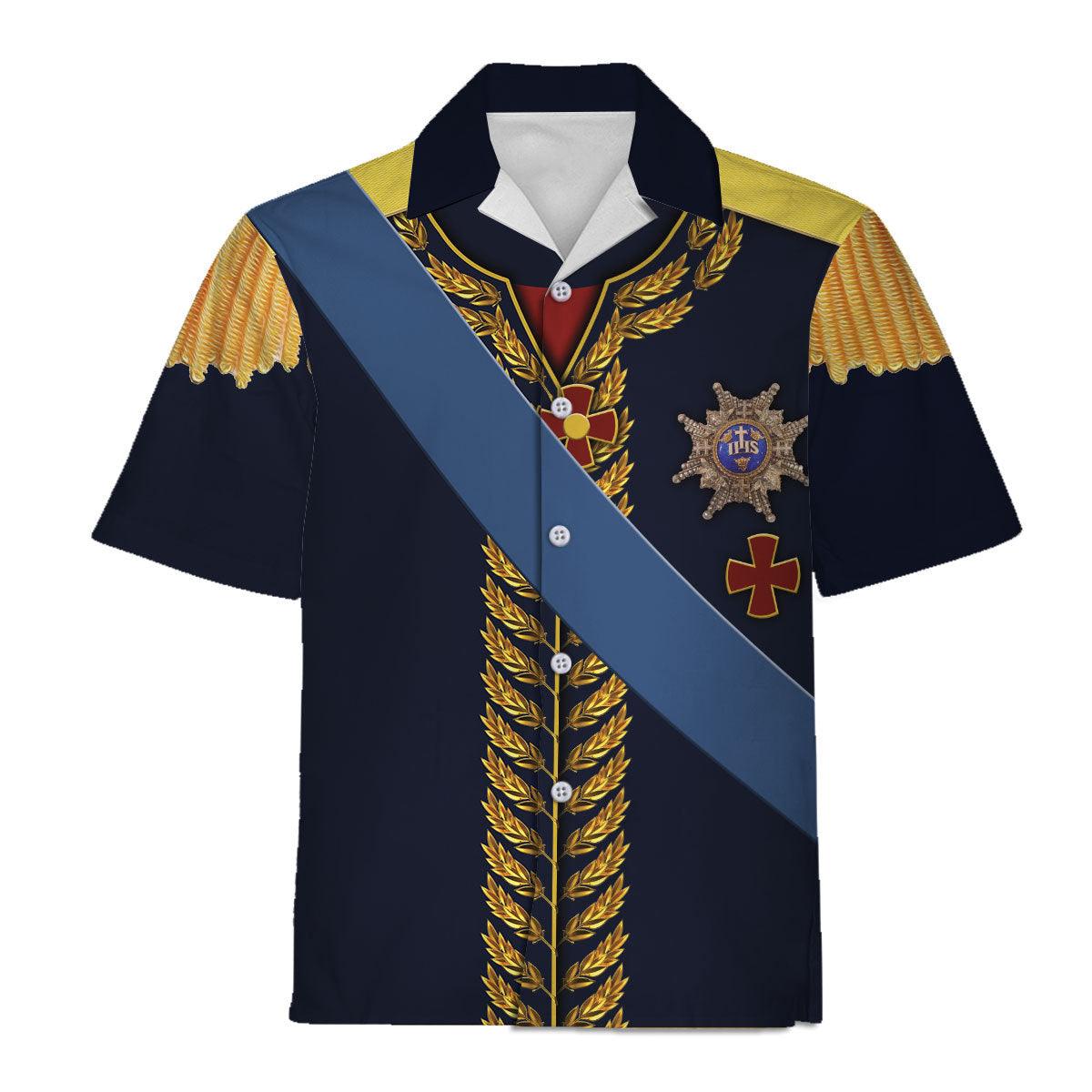 Marshal General in Napoleonic War All Over Print Hawaiian Tracksuit