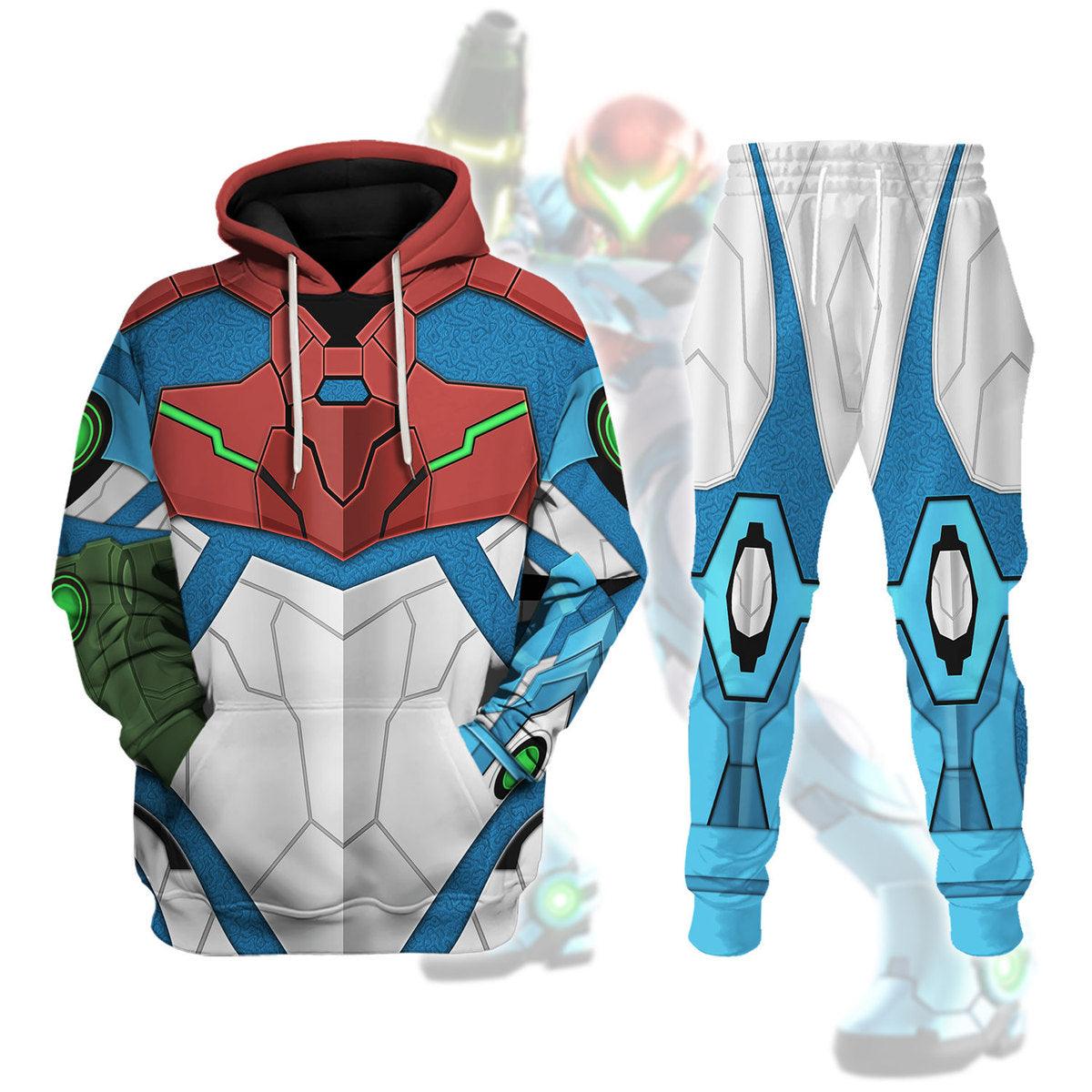 Metroid Dread Hoodies Sweatshirt T-shirt Hawaiian Tracksuit