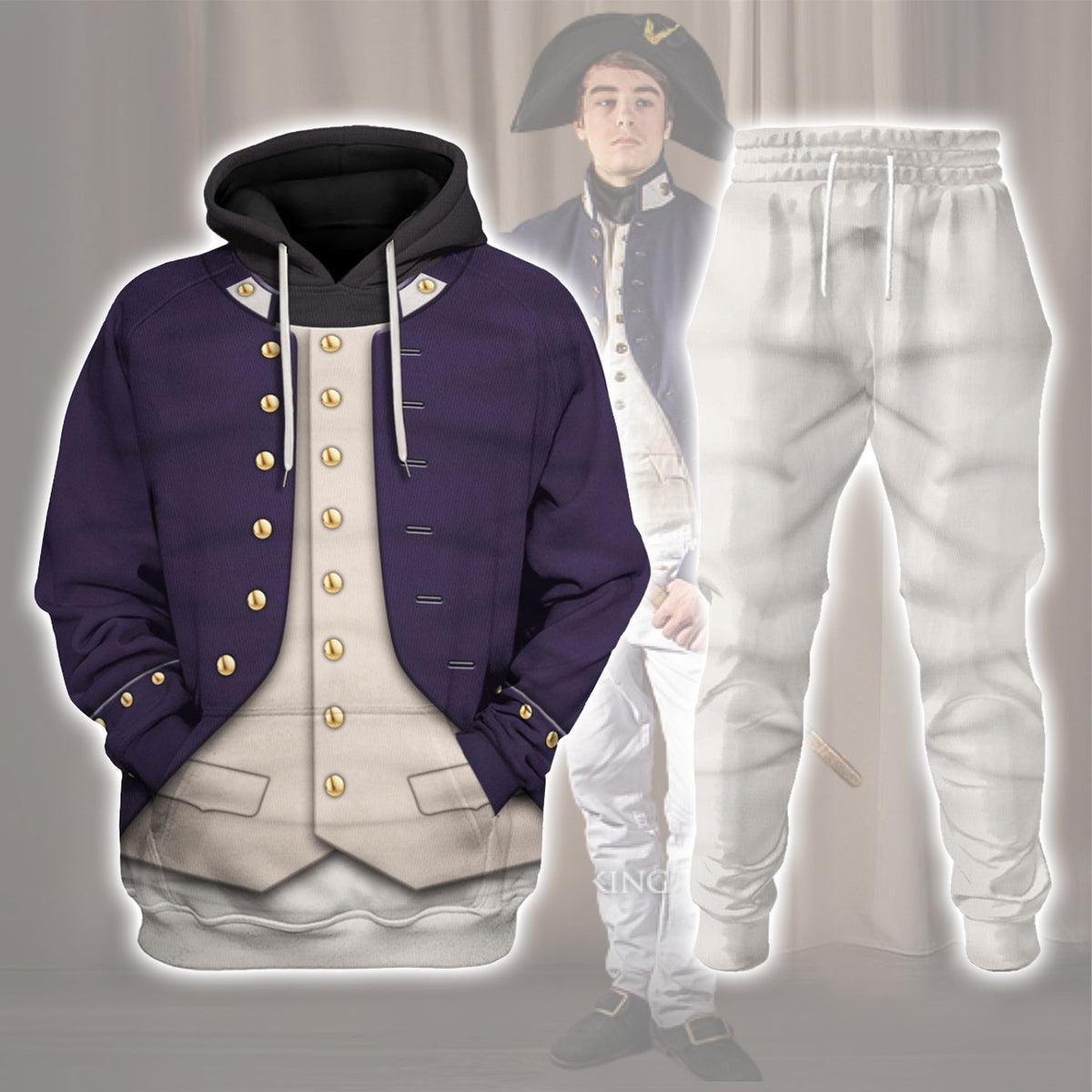 Midshipman-1806 Uniform All Over Print Hoodie Sweatshirt T-Shirt Tracksuit