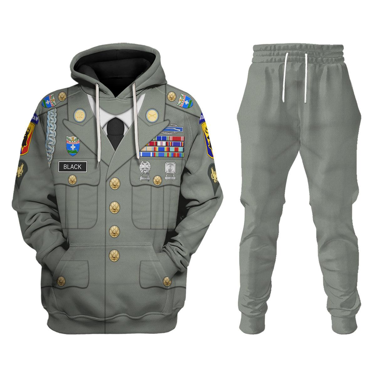 Military Costume Hoodie Sweatshirt T-Shirt Tracksuit