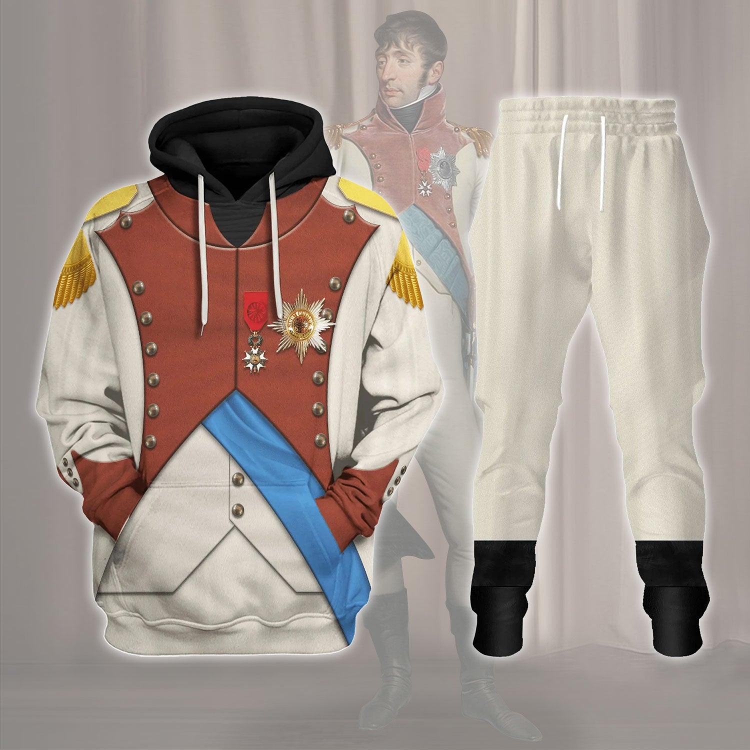 Monarch Louis Bonaparte Costume Hoodie Sweatshirt T-Shirt Tracksuit