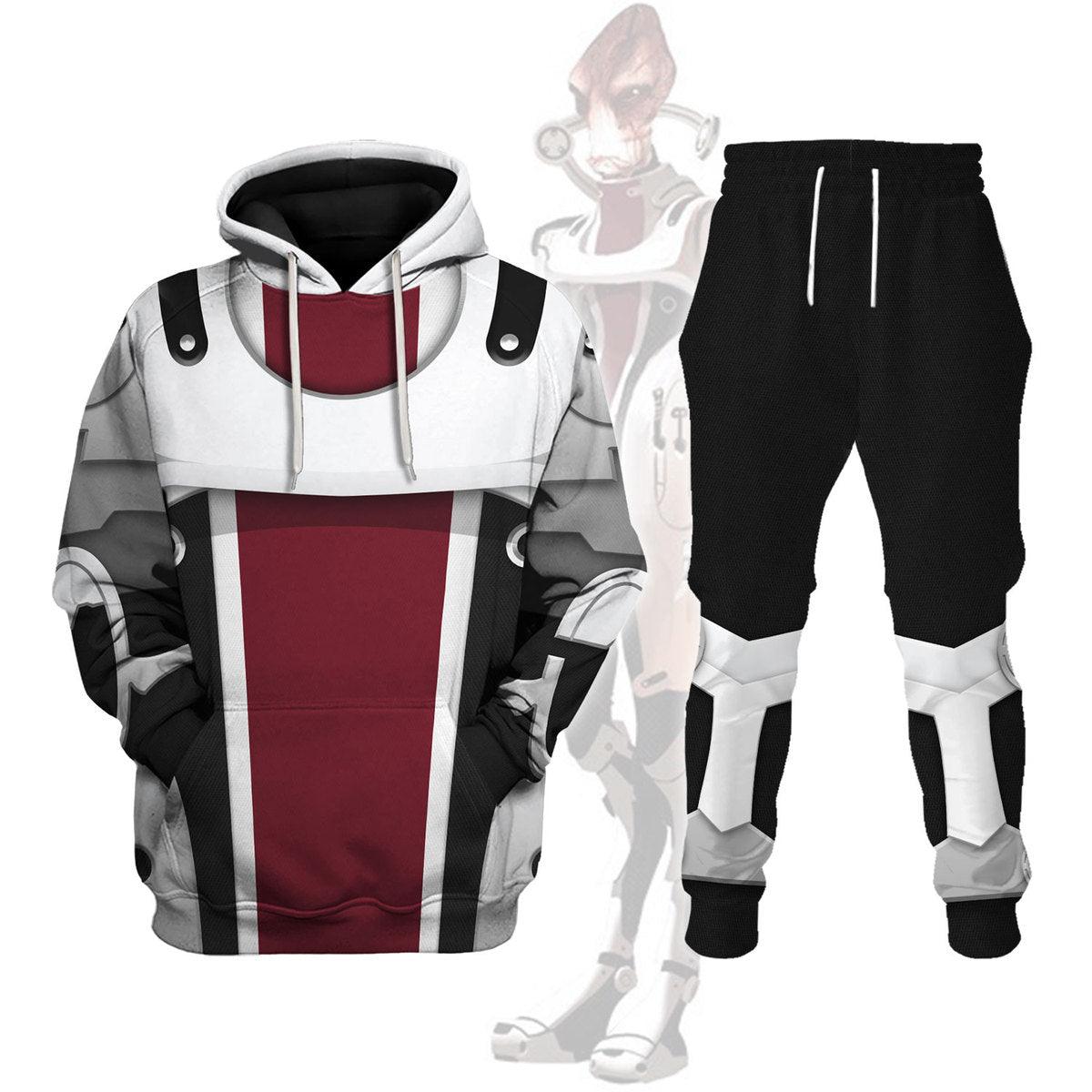 Mordin Solus Hoodie Sweatshirt T-shirt Sweatpants Outfit Cosplay Costumes