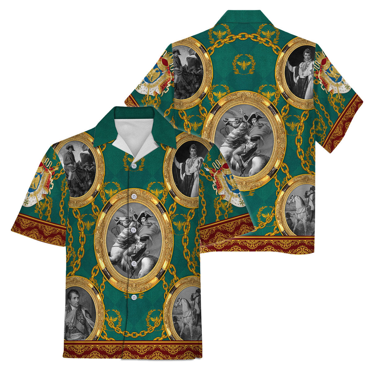 Napoleon Bonaparte Hawaiian Shirt 3D Shirt For Unisex