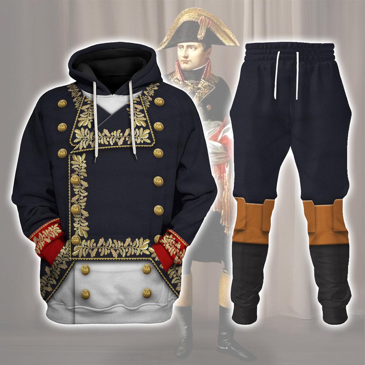 Napoleon in His General Uniform All Over Print Hoodie Sweatshirt T-Shirt Tracksuit