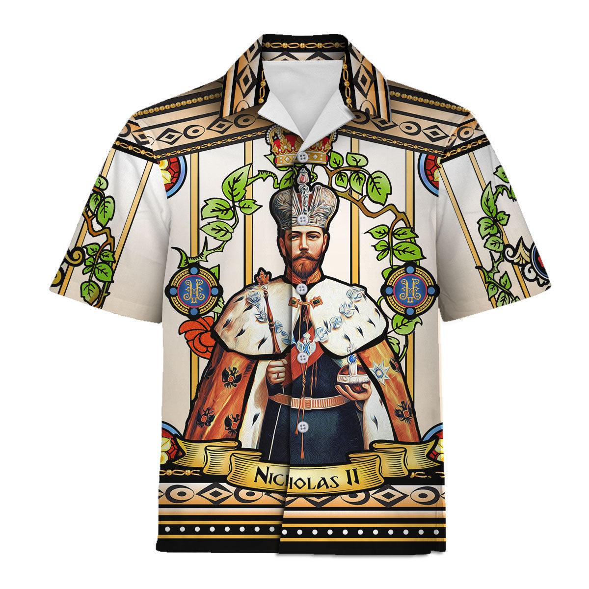 Nicholas II of Russia Hawaiian Shirt