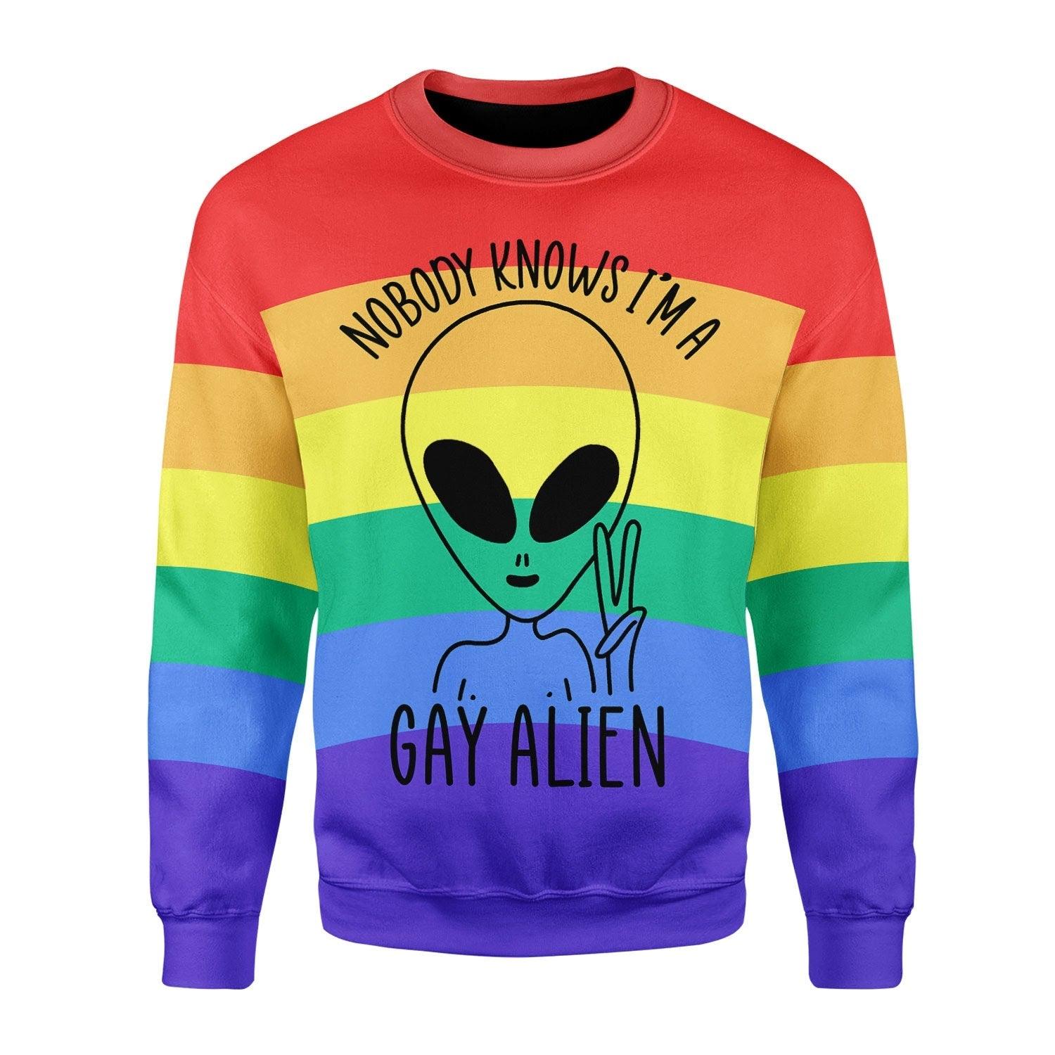 Nobody Knows I’m A Gay Alien Tops