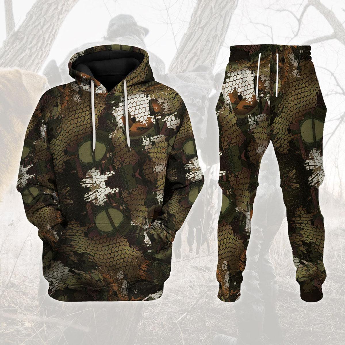 Optifade Timber Hunting Hoodie T-shirt Sweatpants Tracksuit