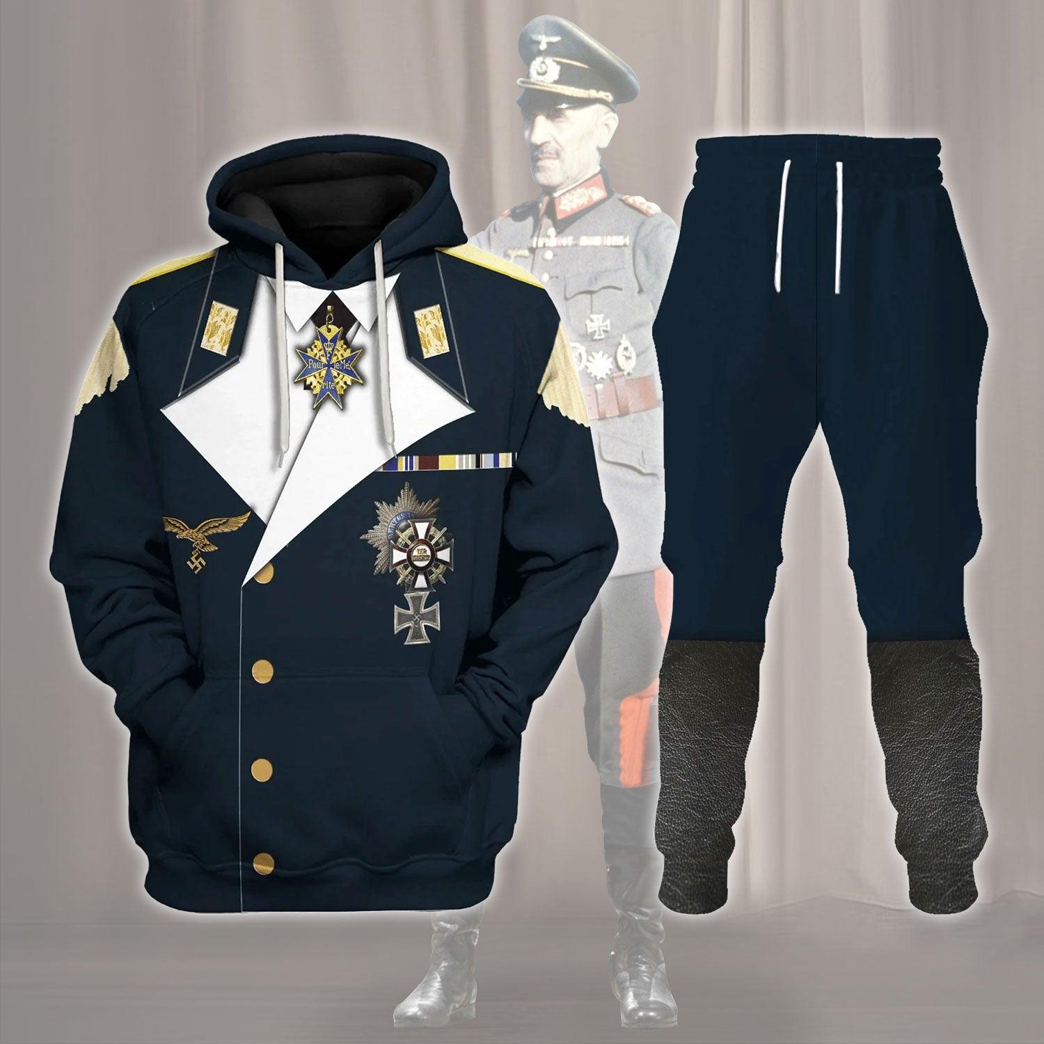 Otto von Stulpnagel Costume Hoodie Sweatshirt T-Shirt Tracksuit