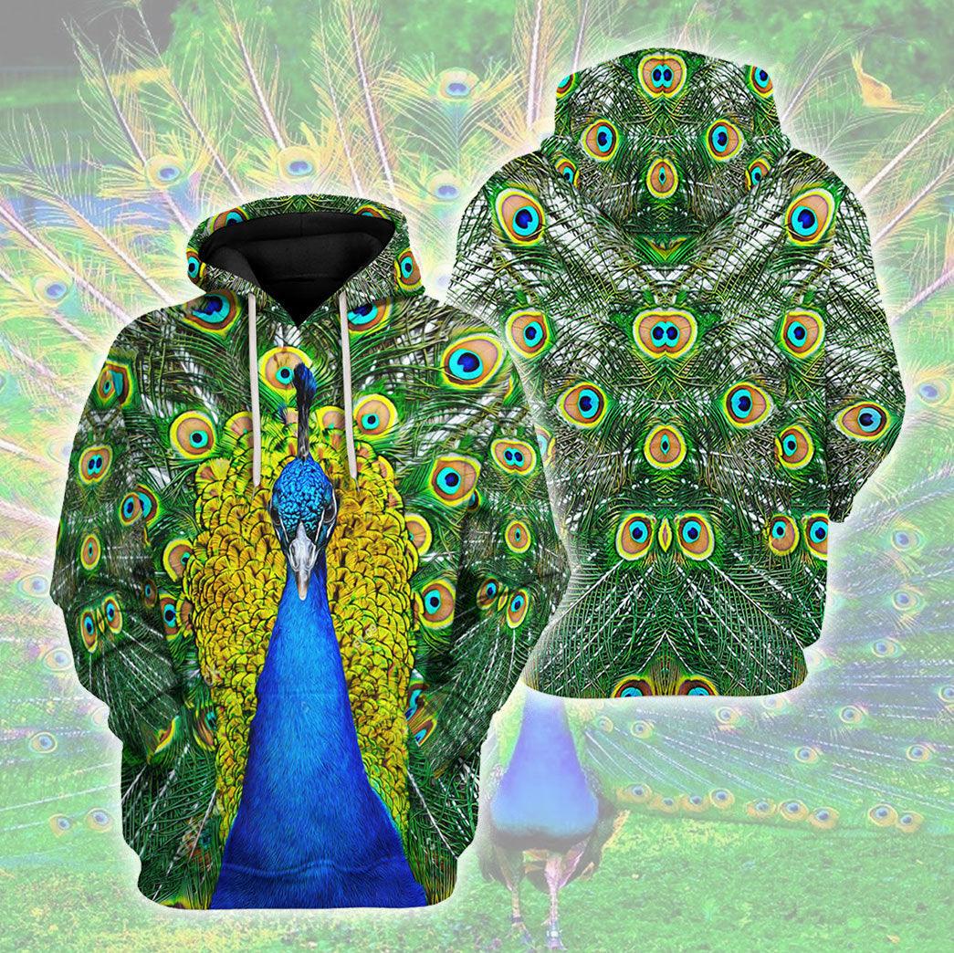 Peacock Animal Cosplay T-shirt Hoodie Sweatpants Apparel