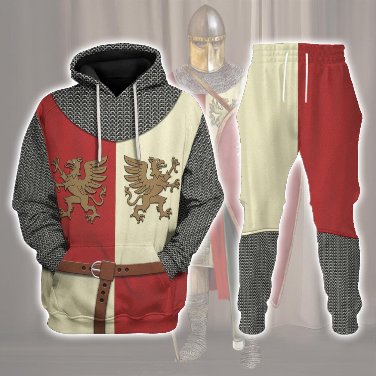 Polish Knight Costume Hoodie Sweatshirt T-Shirt Tracksuit