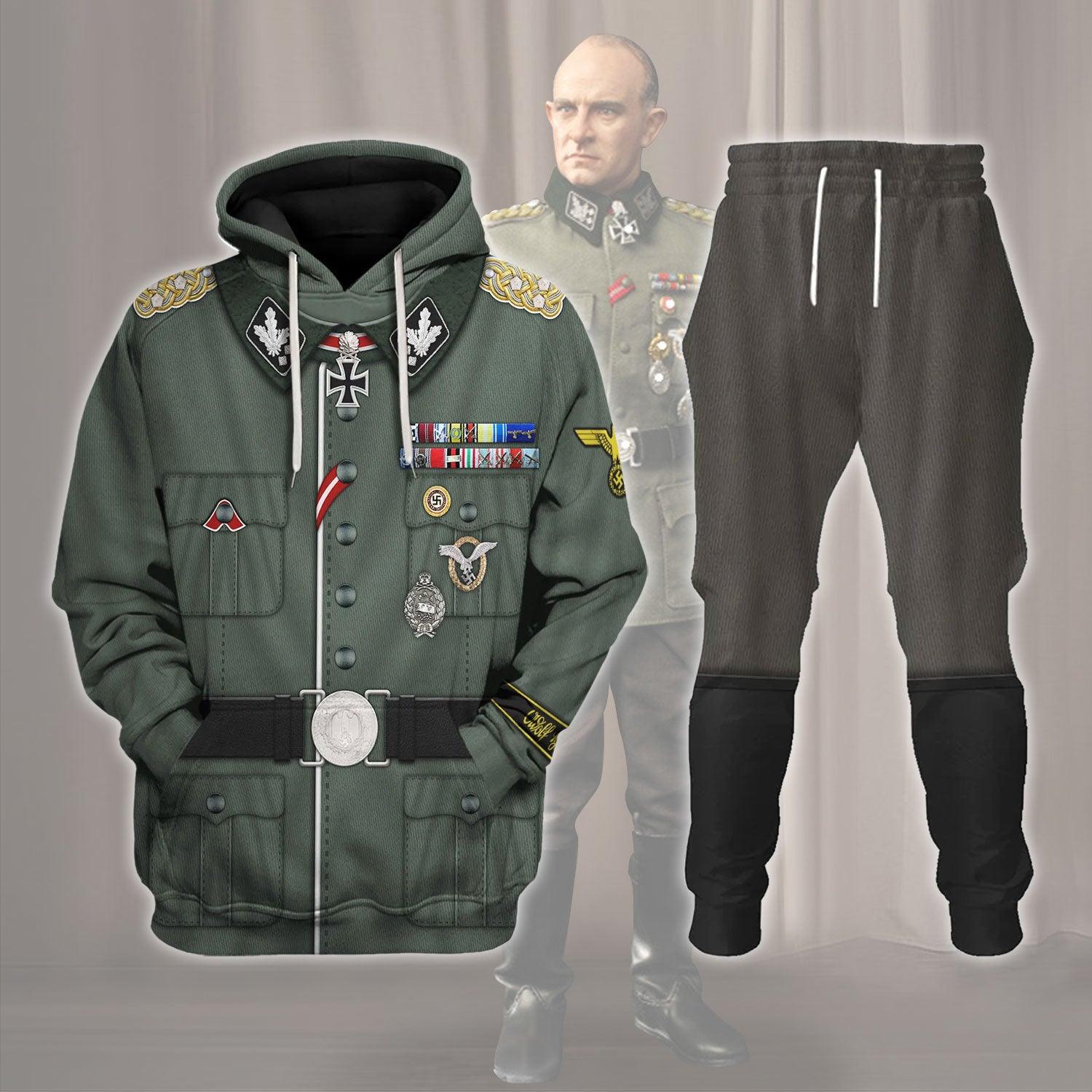 Politician Josef Sepp Dietrich Costume Hoodie Sweatshirt T-Shirt Tracksuit