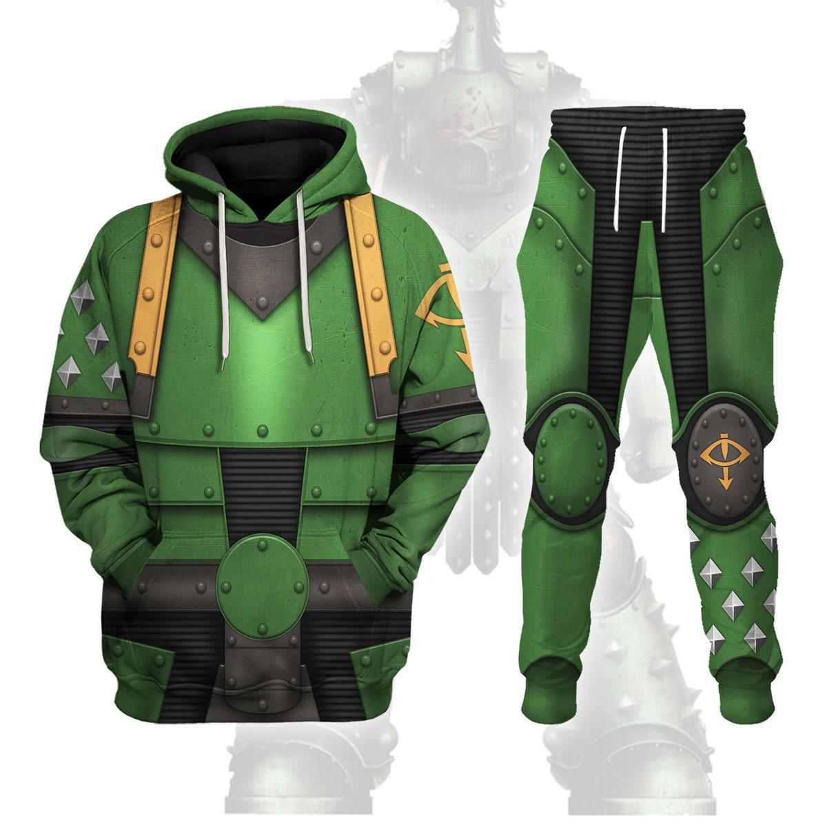 Pre-Heresy Sons of Horus Legion Colour Scheme T-shirt Hoodie Sweatpants Cosplay