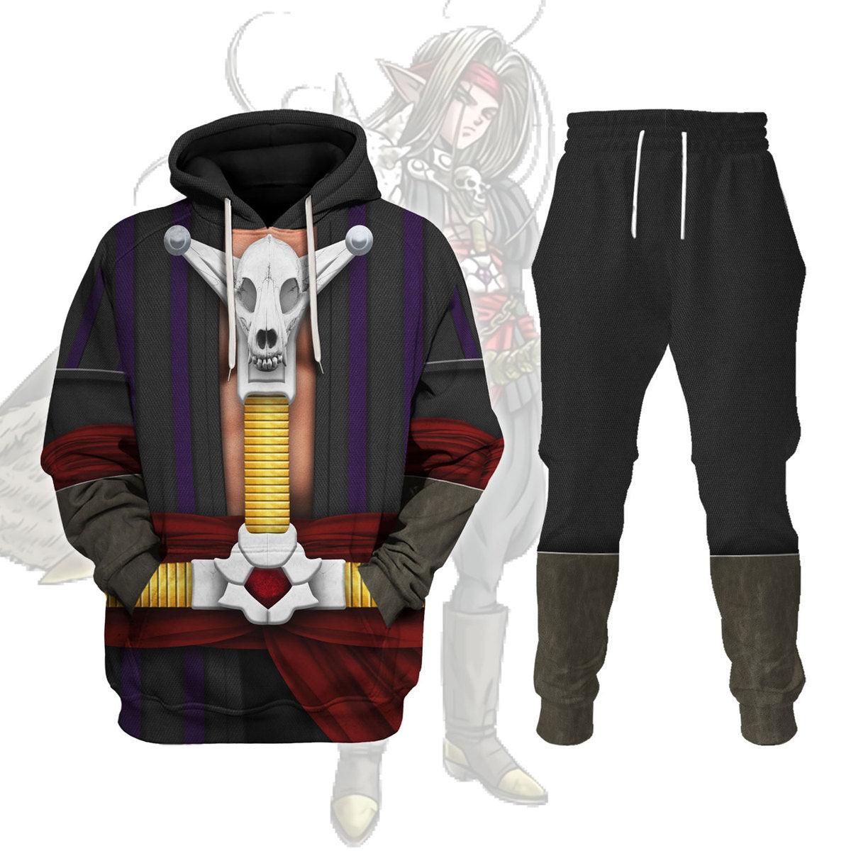 Psaro Dragon Quest Hoodie T-shirt Sweatpants Cosplay