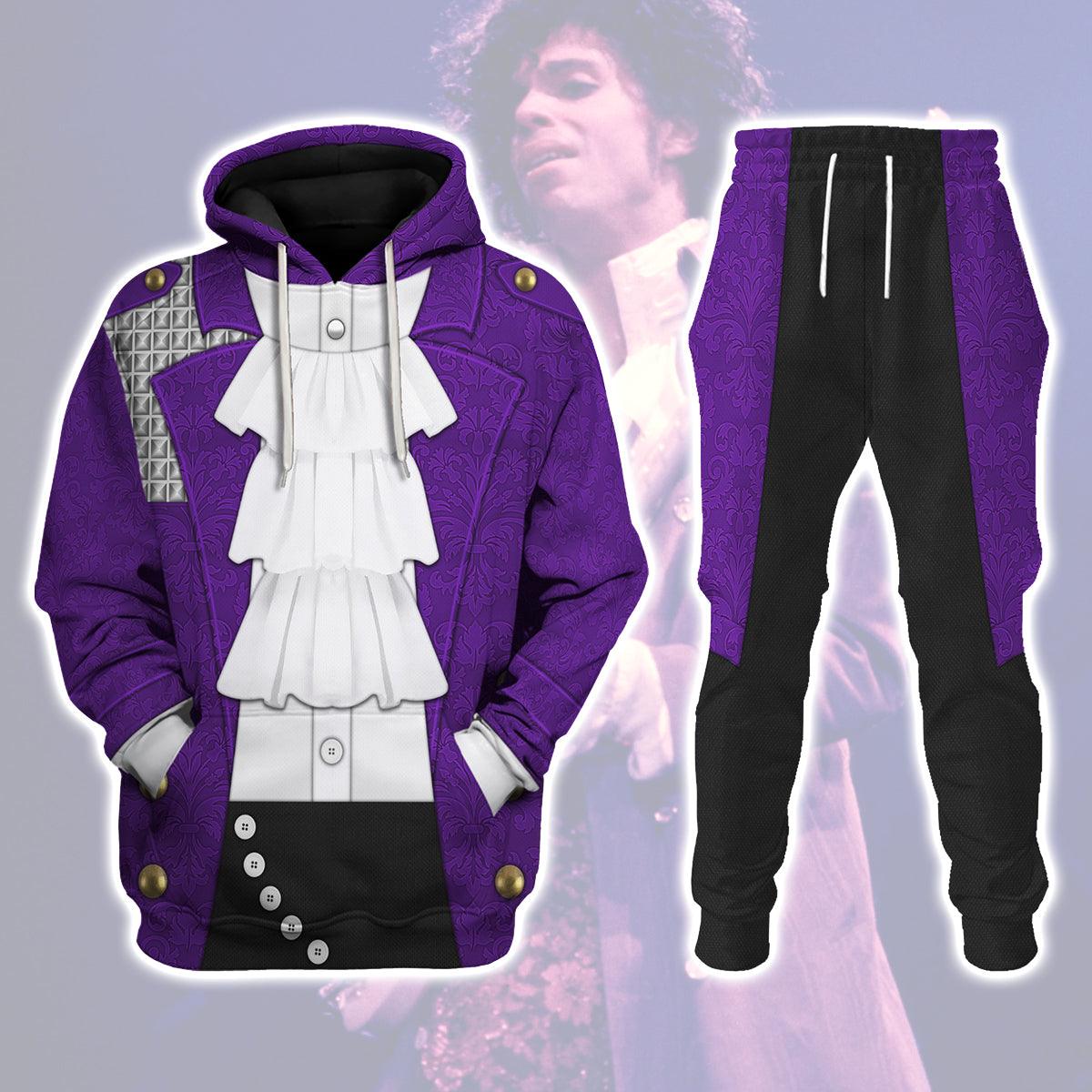 Purple Rain Suit All-Over Print Unisex Pullover Hoodie, Sweatshirt, T-Shirt