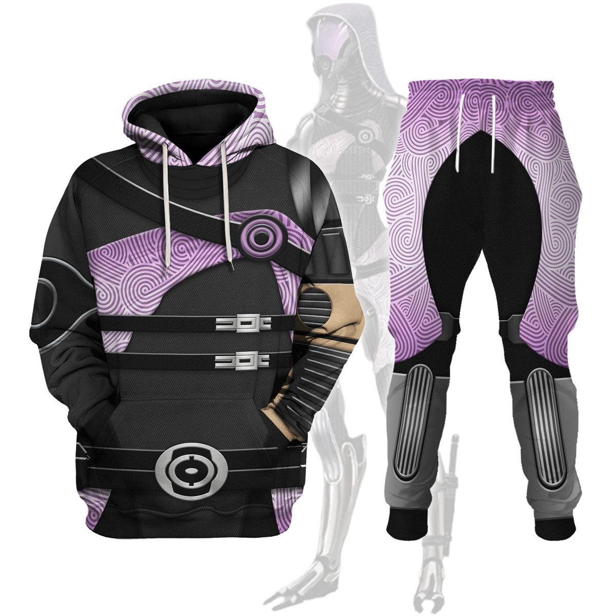 Quarian Suit Hoodie Sweatshirt T-shirt Sweatpants Outfit Cosplay Costumes