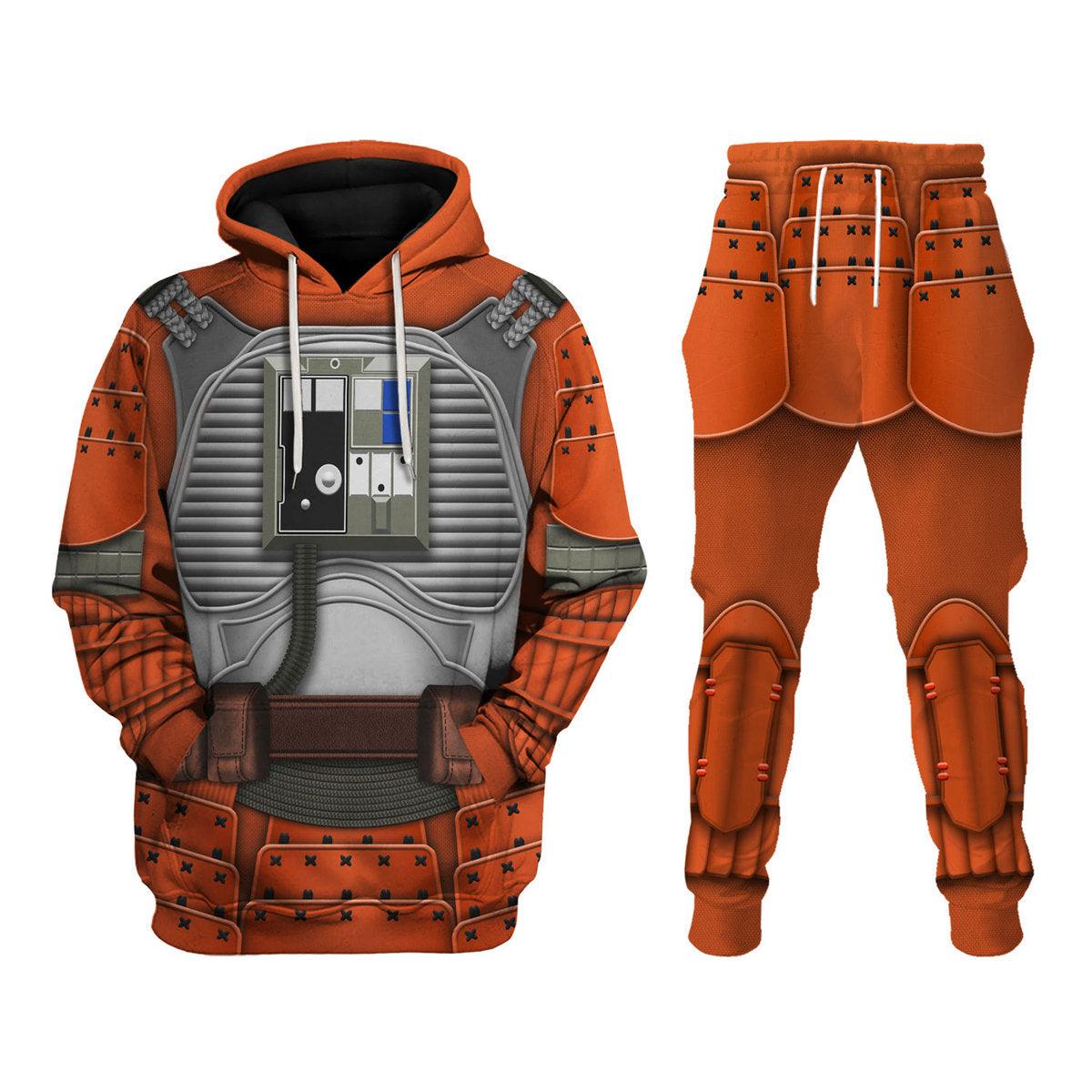 Rebel Pilot Samurai Costume Hoodie Sweatshirt T-Shirt Sweatpants