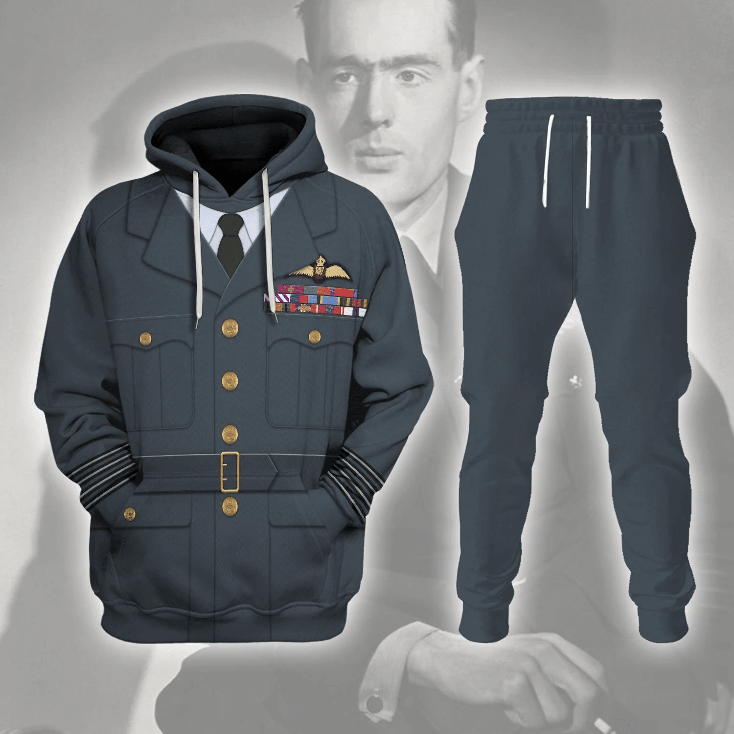 Recipient Of The Victoria Cross Leonard Cheshire Costume Hoodie Sweatshirt T-Shirt Tracksuit