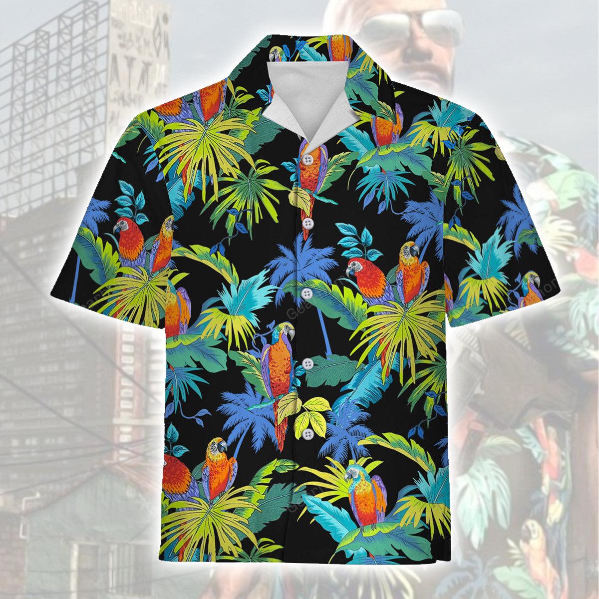 RJC Jungle Parrots by “Max Payne” Outfit Hawaiian Shirt