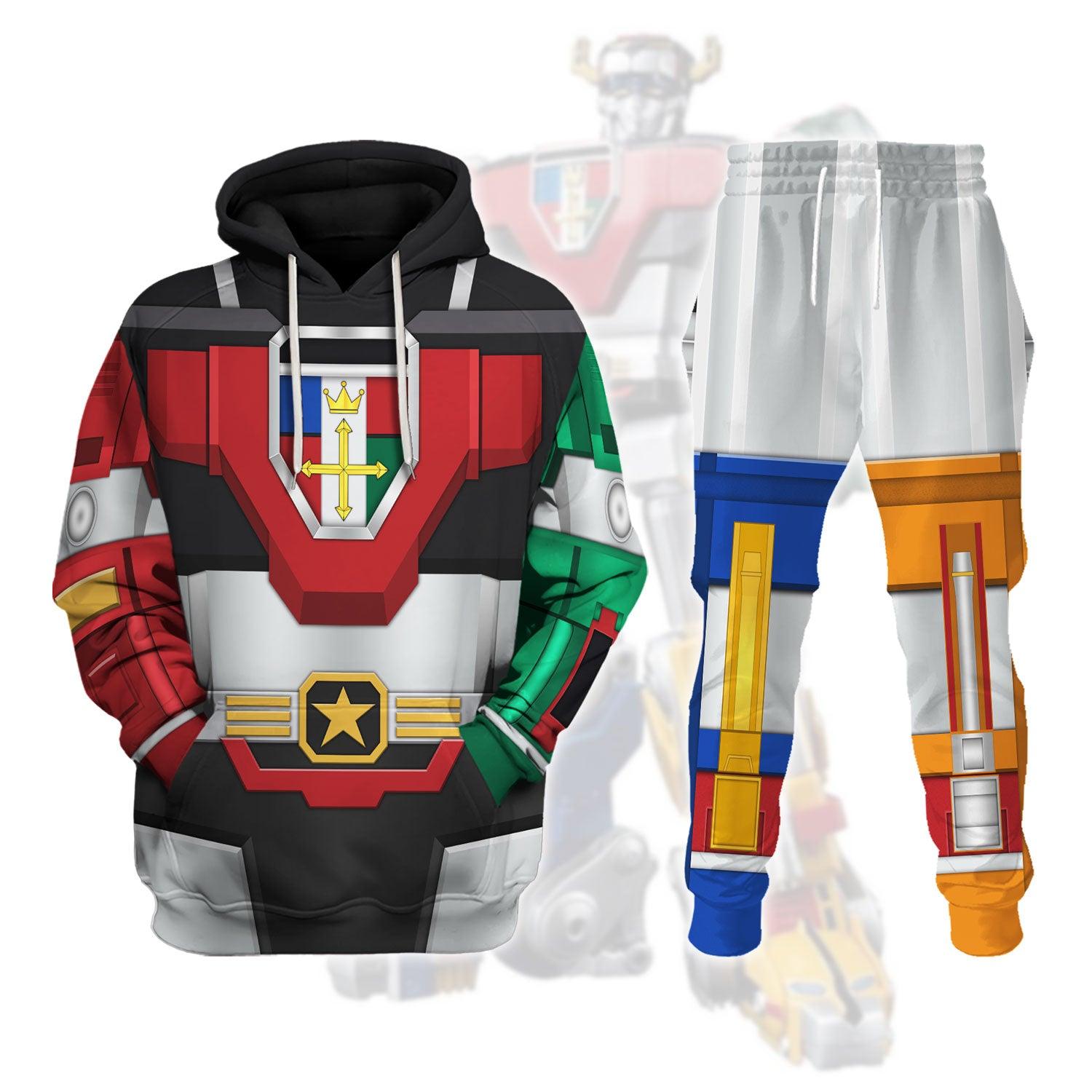 Robot Dou Voltron Hoodie T-shirt Sweatpants Cosplay