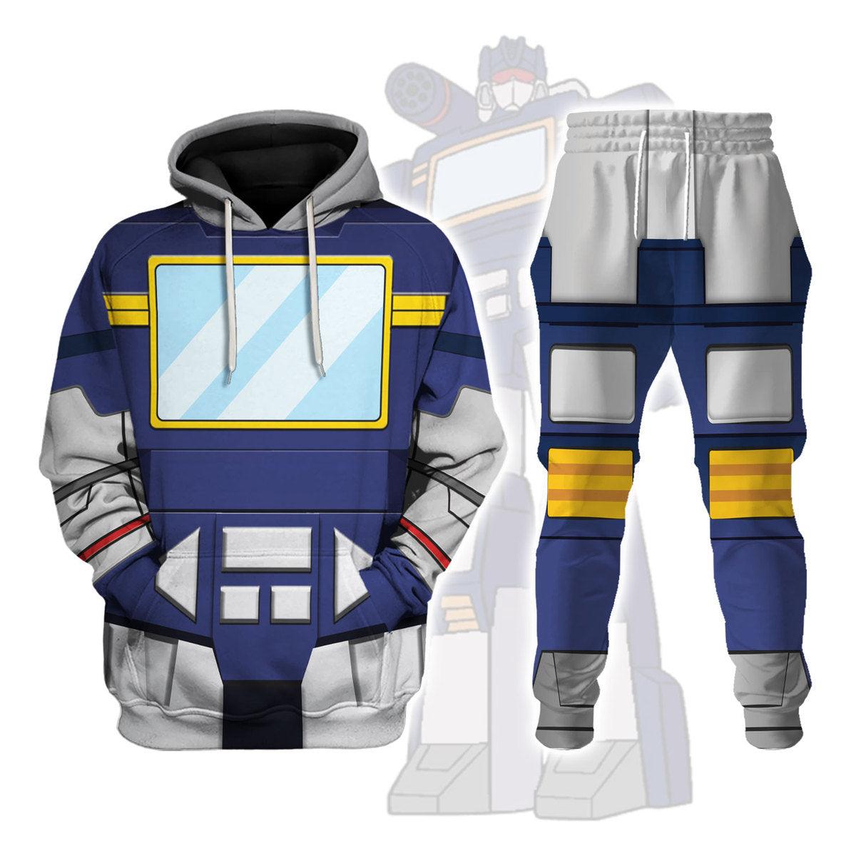 Soundwave Costume Cosplay Hoodie Tracksuit