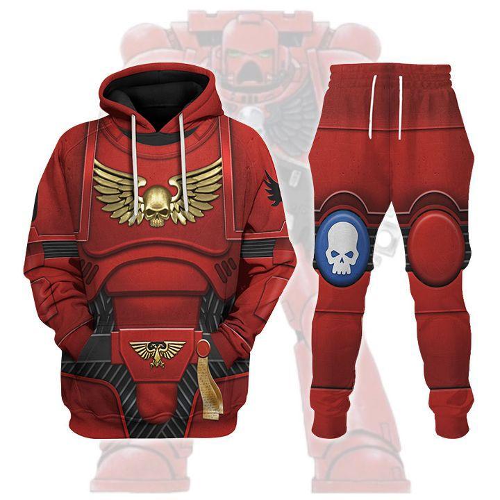 Space Marines Blood Angels V2 T-shirt Hoodie Sweatpants Cosplay