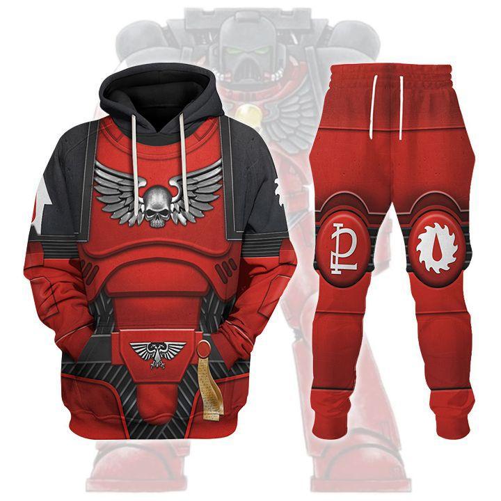 Space Marines Flesh Tearers V2 T-shirt Hoodie Sweatpants Cosplay