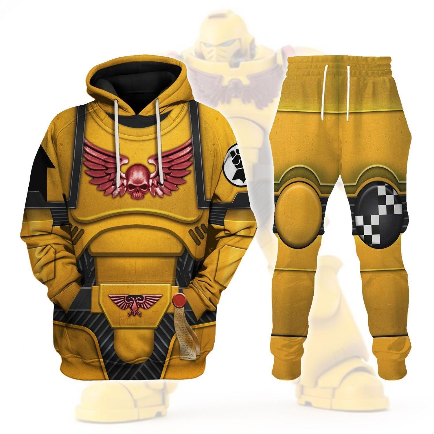 Space Marines Imperial Fists T-shirt Hoodie Sweatpants Cosplay