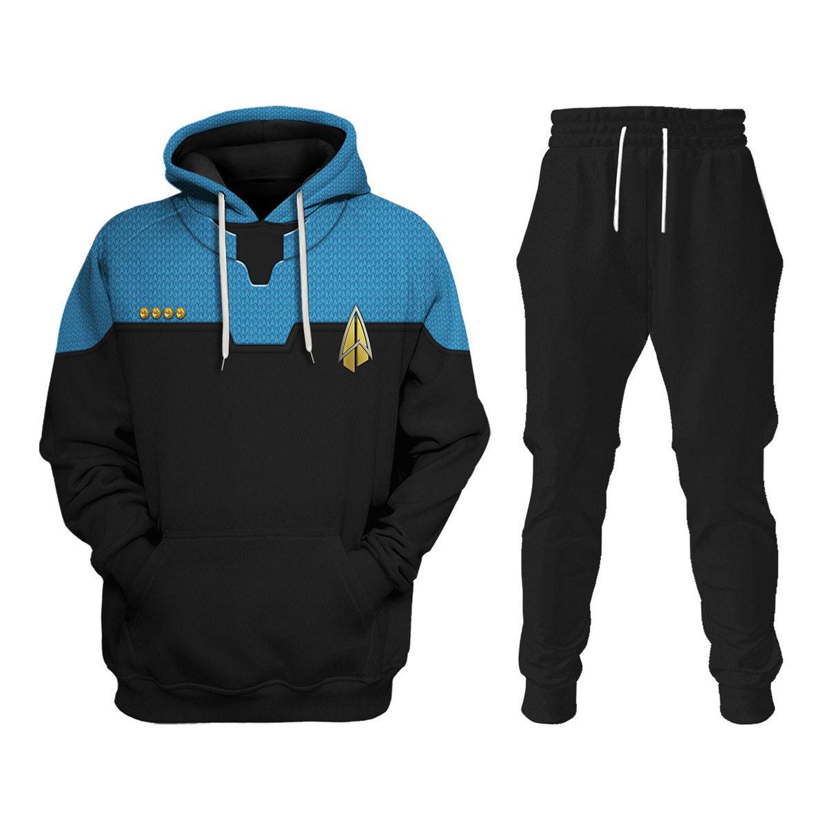 Starfleet Sciences Uniform Hoodie Sweatshirt T-Shirt Sweatpants Apparel