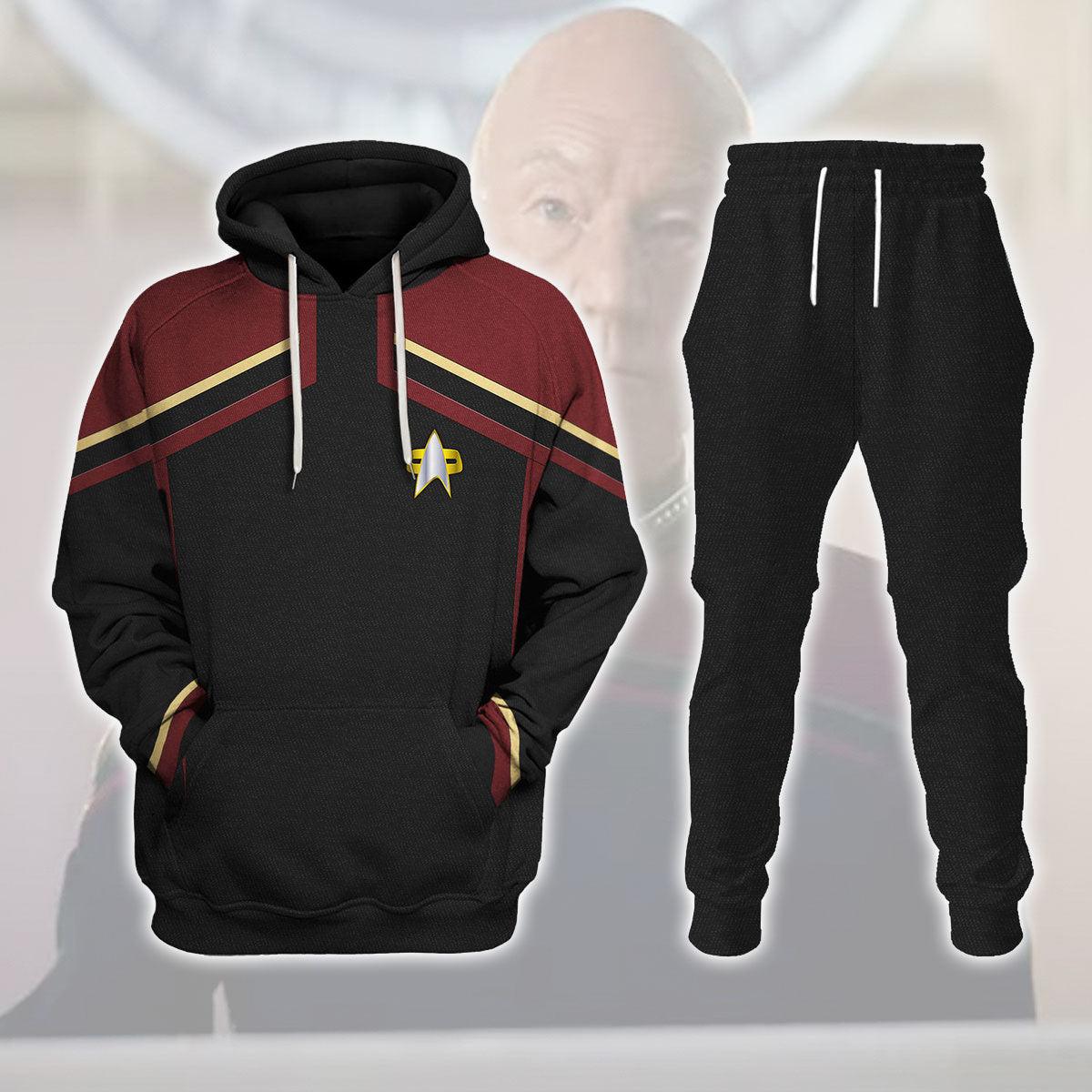 Starfleet Uniform T-shirt Hoodie Sweatpants Apparel Circa