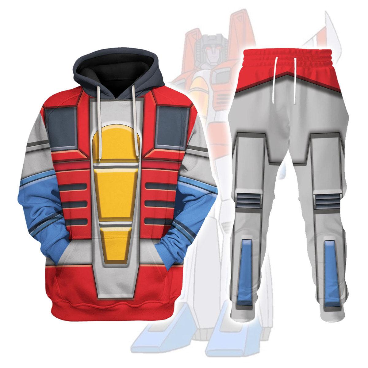 Starscream Costume Cosplay Hoodie Tracksuit