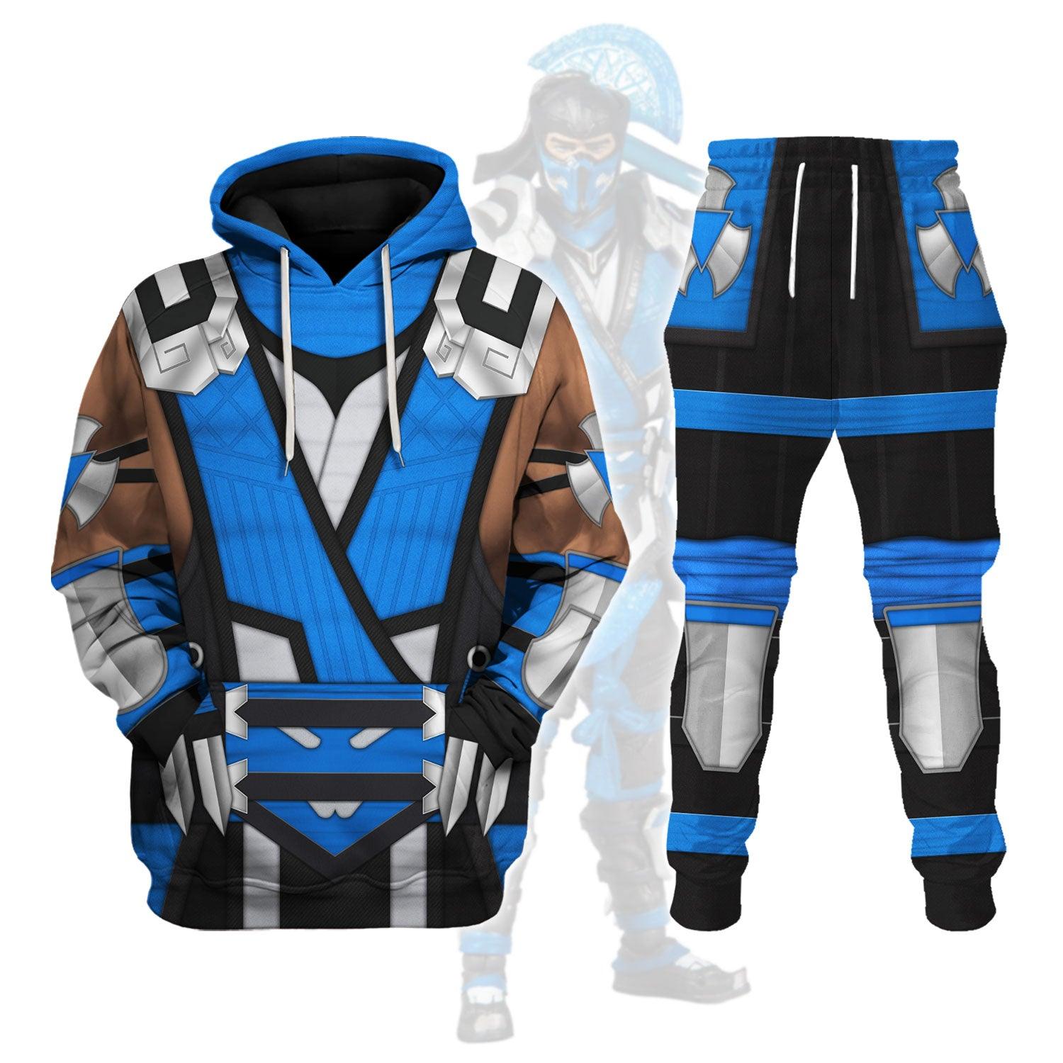 Sub-Zero XI Costume Hoodie Sweatshirt T-Shirt Tracksuit