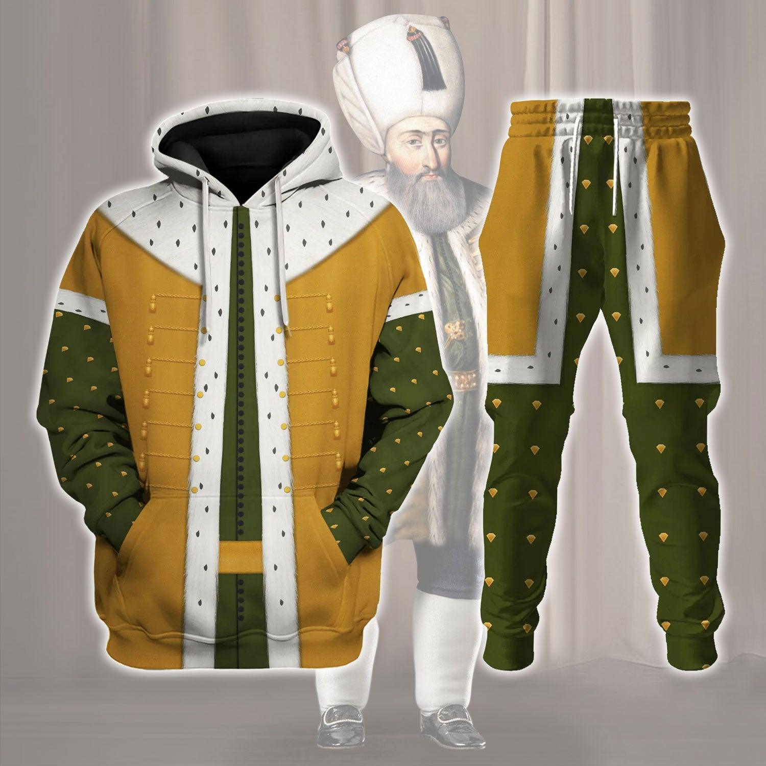 Suleiman the Magnificent Ottoman Empire Costume Hoodie Sweatshirt T-Shirt Tracksuit