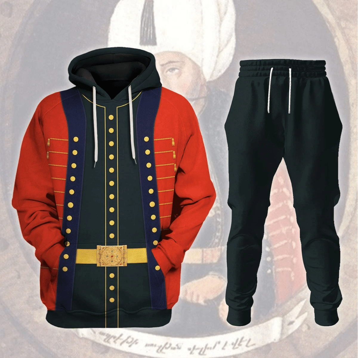 Sultan Selim I Costume Hoodie Sweatshirt T-Shirt Tracksuit