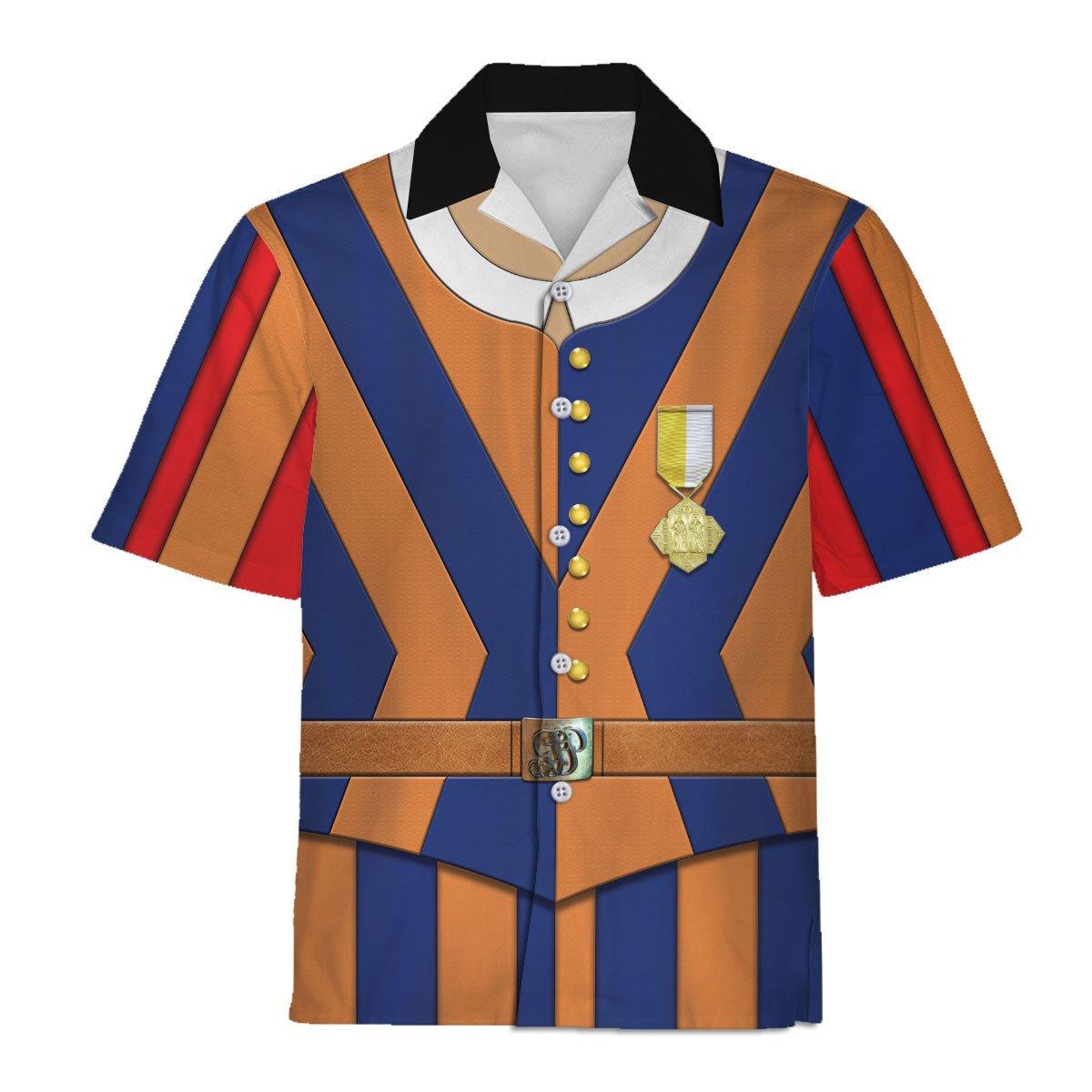 Swiss Guard Hawaiian Shirt