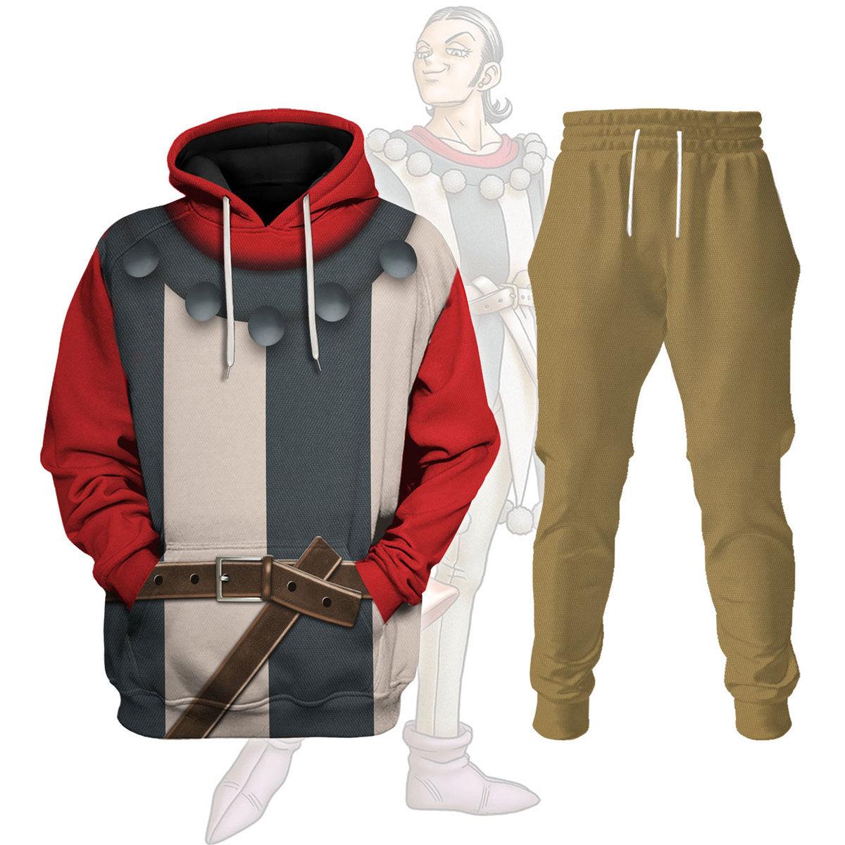 Sylvando Dragon Quest Hoodie T-shirt Sweatpants Cosplay