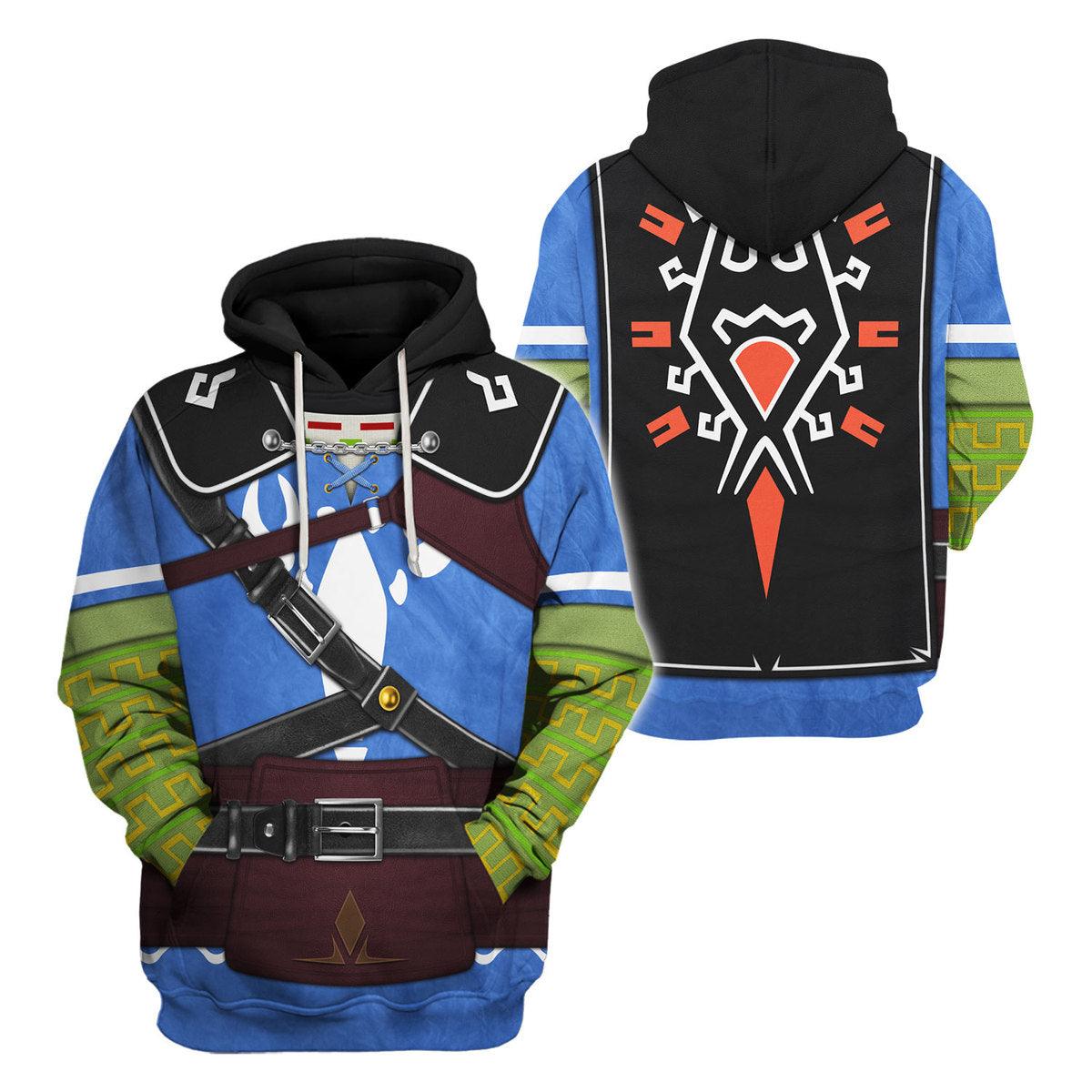 Tears Of The Kingdom Hero’s Clothes – Wind Waker Unisex Hoodie Sweatshirt T-shirt Sweatpants Cosplay